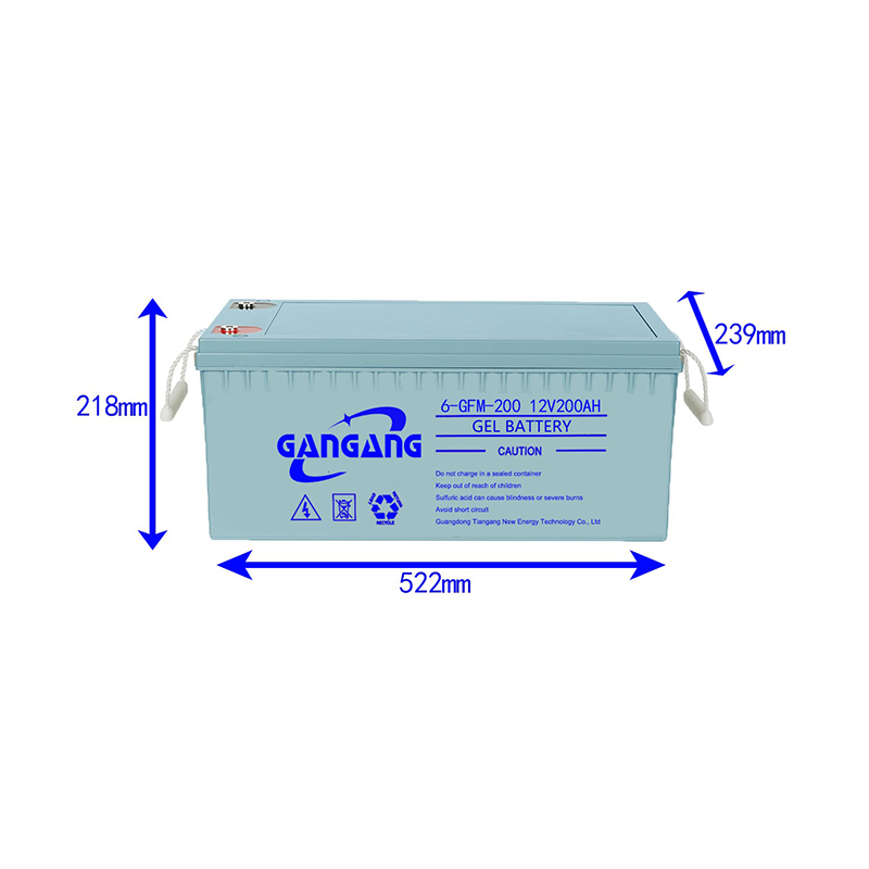 BATERÍA DE GEL AGM 12V 200AH PARA SISTEMAS SOLARES